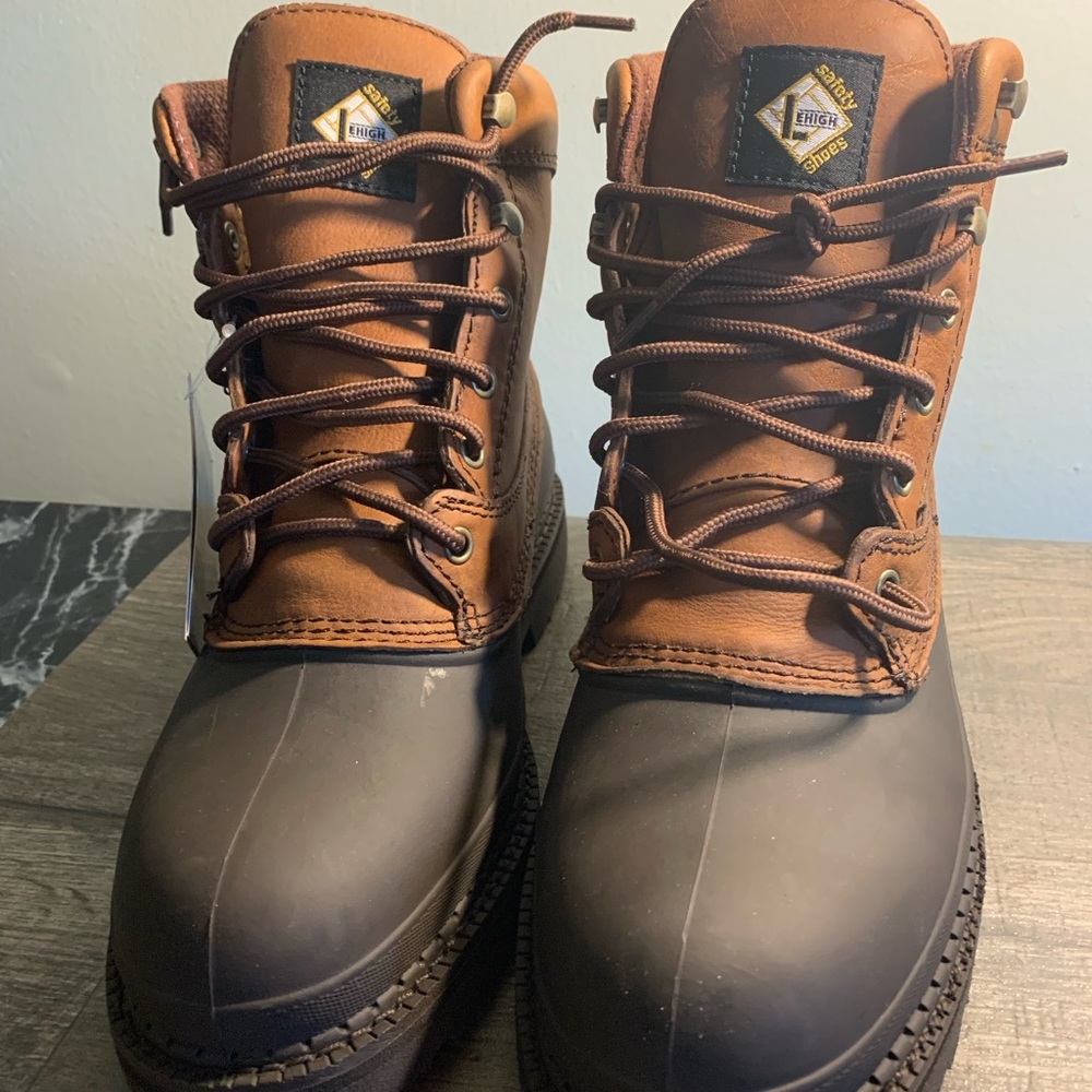 Lehigh Safety Shoes Swampers Steel Toe Waterproof